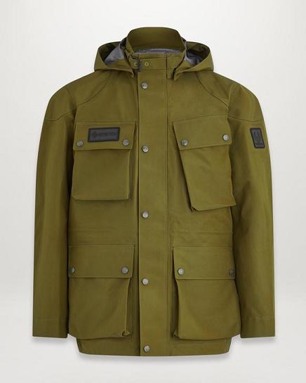 Veste Légère Belstaff Homme Techmaster Vert France XO5716802